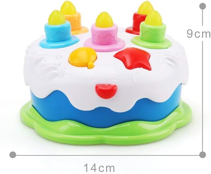 musical birthday cake toy