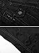 OCHENTA Men's Cotton Washed Multi Pockets Military Cargo Pant #3380 Black 34