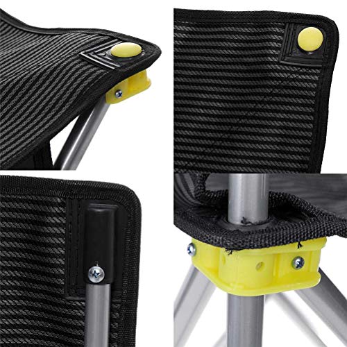 Hbao Outdoor Lightweight Folding Camping Angelstuhl Sitz Tragbare Strandgarten Garten Outdoor Freizeit Picknick Strand… – Bild 7