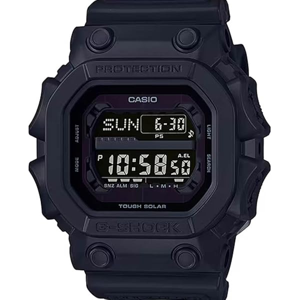 Casio G-Shock G-Shock Men's Digital Square Solar Black GX-56BB-1