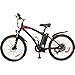 DJ Mountain Bike 750W 48V 13Ah Power Electric Bicycle, UL 2849, Matte Black, LED Bike Light, Fork Suspension and Shimano Gear,thumb 2