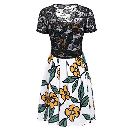 1 Casual+Dresses+Sunflower+Dress+Pleated