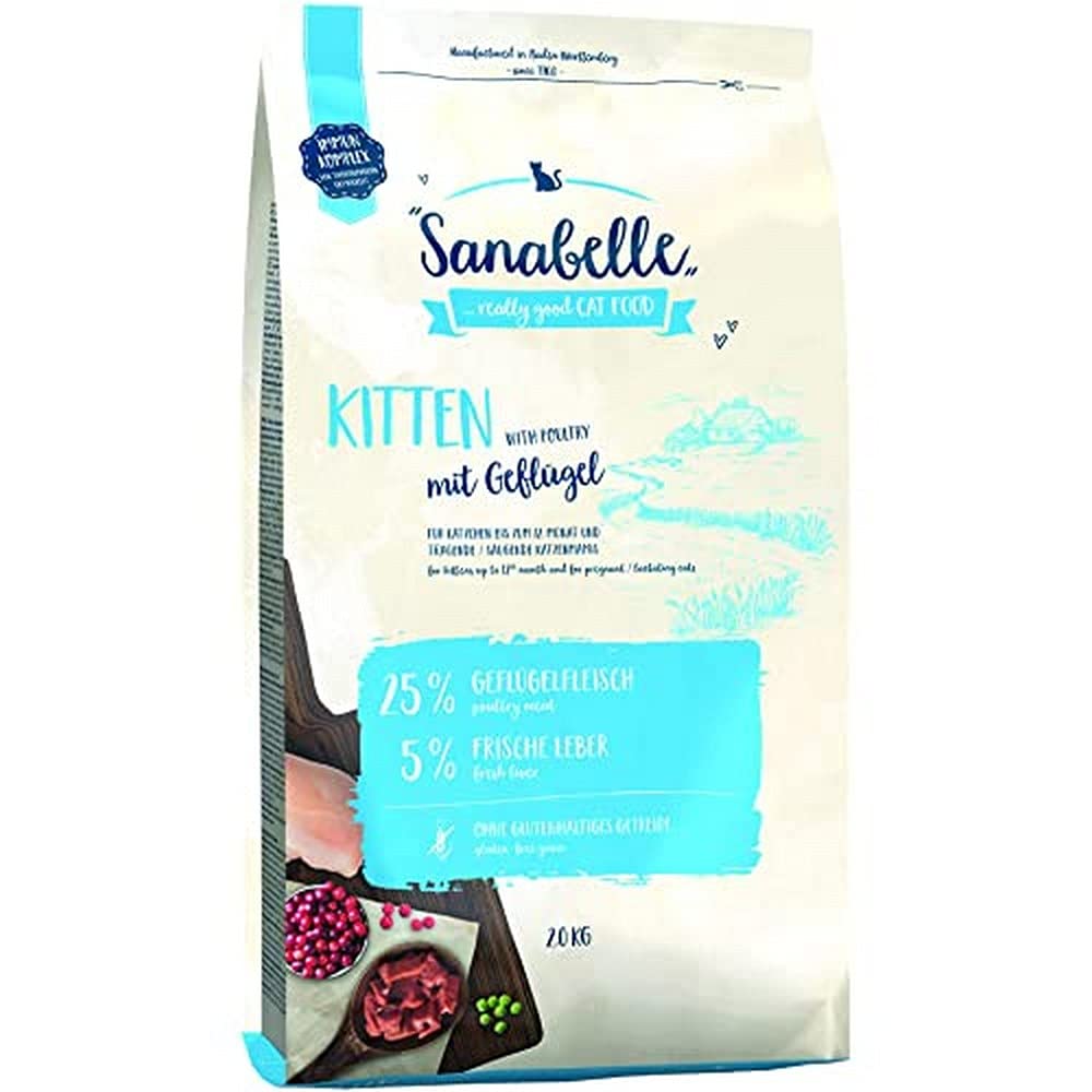 Sanabelle Kitten Dry cat food for growing & pregnant/nursing cats, 2.50 kg