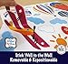 Timber Artbox Airplanes & Hot Air Balloons Wall Decals - Peel and Stick Removable Vinyl Wall Stickers - Kids Would Absolutely Love Their Room