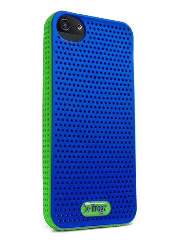 iFrogz Breeze Case for iPhone 5 - Retail Packaging - Blue/Green
