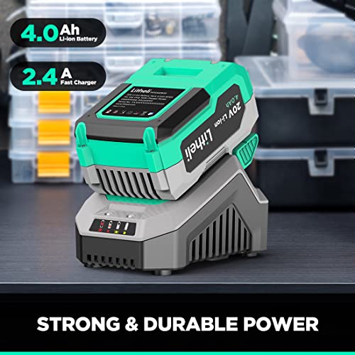 Litheli 20V Cordless Heat Gun,Hot Air Gun Kit Portable,3 Temperatures