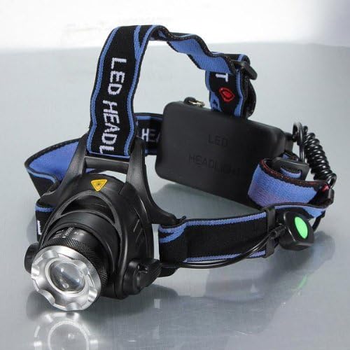 CREE XML T6 1200LM Zoomable Adjustable LED Headlamp Headlight.