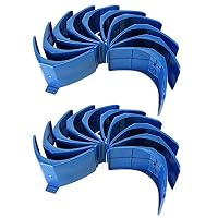 Snow Shop Everything 20pcs Dove Rest Stand Frame Grill Dwelling Pigeon Perches Roost Bird Supplies Blue Color