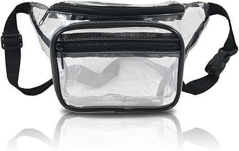 see through waist bag