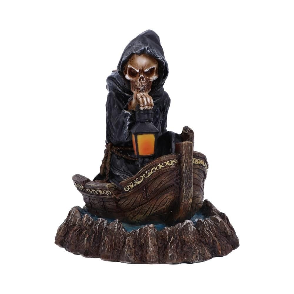 Nemesis Now Scent of the Styx Grim Reaper Backflow Incense Burner 16.6cm,Black