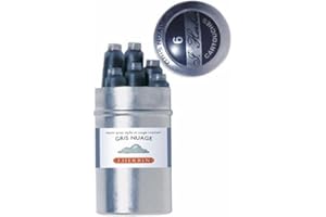 J. Herbin Refills Gris Nauge Fountain Pen Cartridge - H201-08