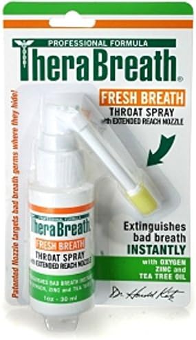 TheraBreath Plus Oral Spray 1 oz (Pack of 6)