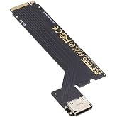 Cablecc M.2 M-Key PCI-E 4.0 to SFF-8612 SFF-8611 Oculink Host Adapter for 2024 ThinkBook 14+ AMD8845 External Graphics Card &amp; SSD