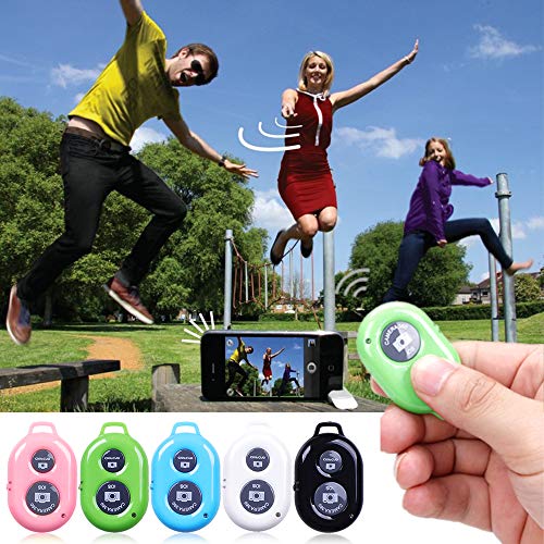 LINKCOOL Wireless Bluetooth Remote Control for Phone iPhone Samsung Other Smartphone Camera Compatible with All iOS and Android Devices with Wrist Strap Included - Thumbnail 2
