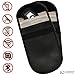 Undercut Innovations 2-Pack Car Key RFID Signal Blocking Case with Bonus 4-Pack Headrest Hooks – Faraday Bag RFID Sleeve for Key FOB, Cell Phone, Passport with Extra Security Layer