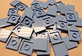 DEAL OF THE DAY!!! DO NOT MISS OUT!x50 NEW Lego Tiles Medium Blue Smooth Finishing Tile 2x2 2 x 2 MODULAR BUILDINGS