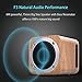 Bluetooth Speakers Wooden, ZENBRE F3 6W Portable Bluetooth 4.1 Speakers with 70mm Big-Driver, Wireless Computer Speaker with Enhanced Bass Resonator (Wood Grain), Whitethumb 2