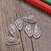 LUOEM Eyeglass Nose Pads, Soft Silicone Anti-Slip Adhesive Oval Glasses Holds Pad 10 Pairs
