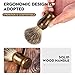 Updated 2020 Version Pure Badger Shaving Brush, Engineered for The Best Shave of Your Life. Travel Shaving brushes for men for Safety Razor, Double Edge Razor, Straight Razor or mens Shaving
