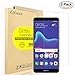 [2-Pack] Huawei Y9 2018 Screen Protector, AOLANDER [HD Clear] [Easy Installation] [Anti-Fingerprint] [Bubble Free] 9H Hardness Tempered Glass Screen Protector for Huawei Y9 2018
