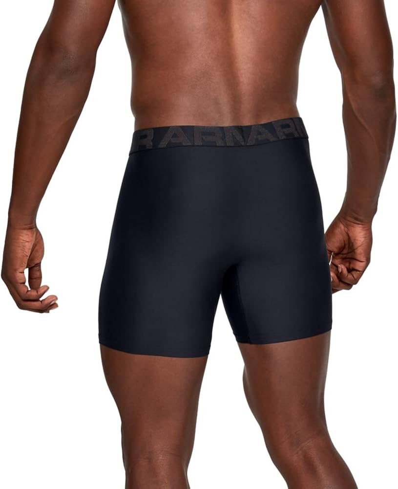Under Armour mens Tech 6-inch Boxerjock 2-pack: Clothing