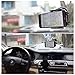 Car Mount Cell Phone Holder Universal for windshield Accessories Compatible to Samsung Galaxy S7 S6 S5, iPhone 6s 5s 5c and other mobile + Car charger, red.