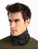 Fleece Neck Warmer [Tactical] - Reversible Neck Gaiter Tube, Ear Warmer Headband, Mask & Beanie. Ultimate Thermal Retention, Versatility & Style. Performance Comfort Fleece & Microfiber Construction