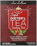 Laci Le Beau Super Dieter's Tea, Cranberry Twist, 60 Count Box (Pack of 2)