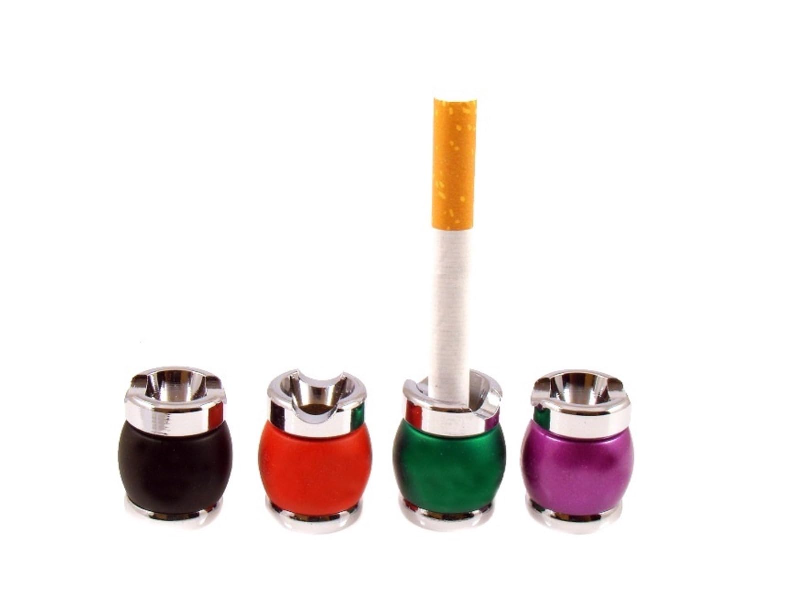 LK Trend & Style 4 x Glutkiller Marble Assorted Colours for Ashtrays Glutkiller Open on Both Sides