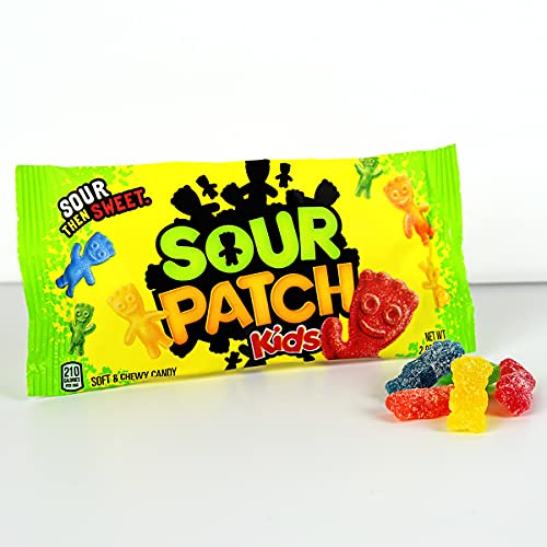 SOUR PATCH KIDS SOFT & CHEWY GUMMY CANDY, 2 OZ