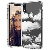 MOSNOVO Compatible for iPhone XR Case, Clear Cloud