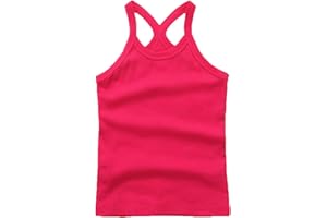 Girls Dance Tank Tops Racerback Camisole Undershirts Y-Back Spaghetti Strap Camis Sleeveless Crop Tank Baby Clothes Boy