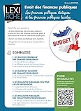 Droit des finances publiques : Les finances publiques étatiques et les finances publiques locales by 