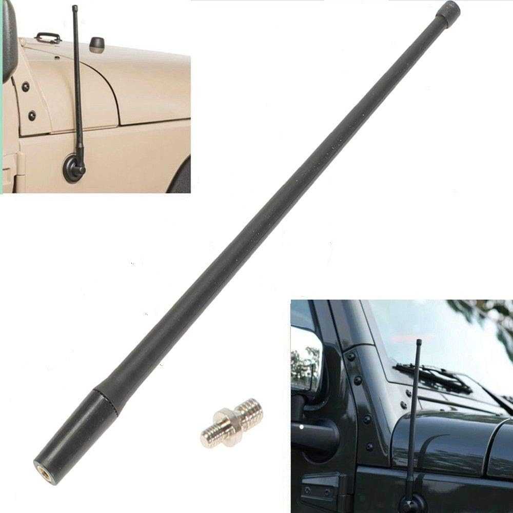 Cara 13" Jeep Wrangler Antenna Mast Radio Car Antenna