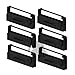 6pk Gorilla Supply Ink Ribbon EP27B for ERC 27 PM301 RBERC27P ERC27P E2016 (6pk, Black)