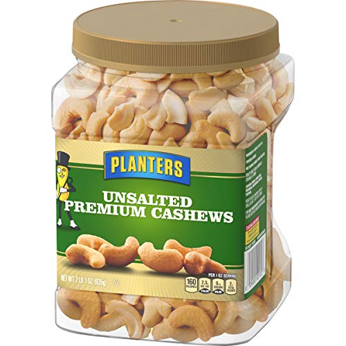 Planters Unsalted Premium Cashews (33 oz Canister) Pricepulse