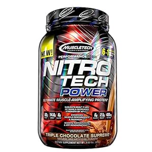 Nitrotech Power Performance Series 2 lbs Triple Chocolate Supreme