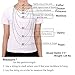 Top Plaza Aromatherapy Essential Oil Diffuser Necklace Antique Silver Heart Shape Locket Pendant With 7 Dyed Lava Rock Stone(Hollow Cross)