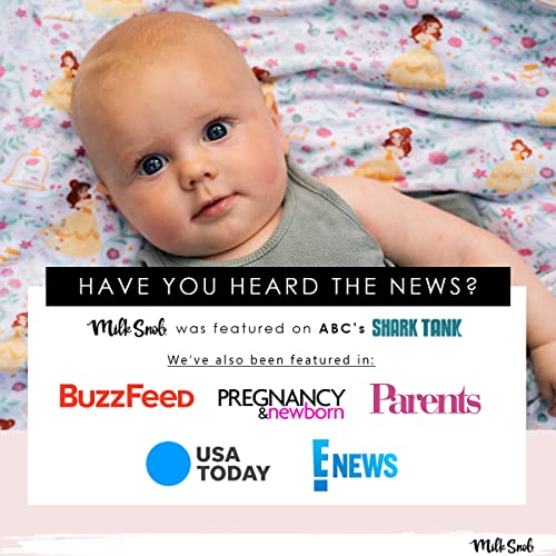 Milk Snob Disney Princesses Baby Blanket Super Soft, Weighted, Dual