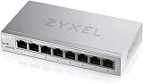 Zyxel GS1200-8 8 Port Gigabit Web Managed Switch VLAN QoS IGMP LAG Fanless view 2