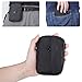 BIENNA Small Tactical Pouch, Mini Military Purse Organizer Army Molle Gear [Waterproof] Nylon EDC Utility Gadget Outdoor Waist Bag Holster Pocket Cover Case for iPhone 4s 4 Change Key Men Women-BK