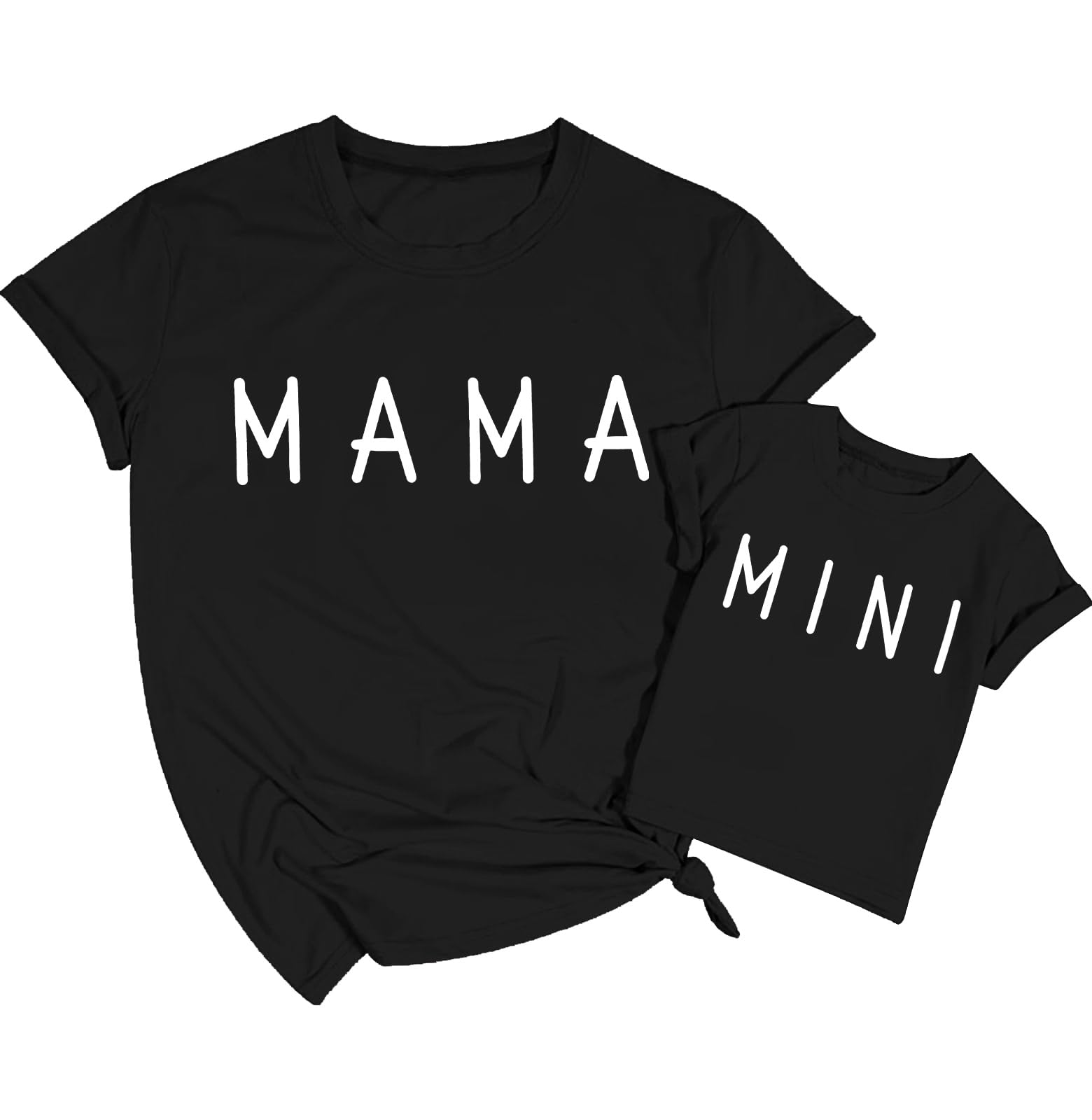 Photo 1 of ***only mini*** Mama and Mini Matching Outfits Mommy and Me Outfits Mom Daughter Matching Outfits Mother Baby Matching Short Sleeve Tee