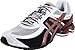 ASICS Men's Gel-Frantic 6 Running Shoe,Black/Silver/Fiery Red,11 M US