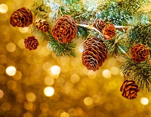 Deloky 250 PCS Christmas Pure Mini Pine Cones-Thanksgiving Pinecones Ornaments for DIY Crafts, Dwelling Decorations ,Fall and Christmas ,Marriage ceremony Decor