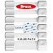 Baby Safety Locks, Child Proof Cabinets, Drawers, Appliances, Toilet Seat, Oven and Fridge Locks, No Tools Required, 3M Adhesive with Adjustable Strap and Latch System (9-Pack, White) primary