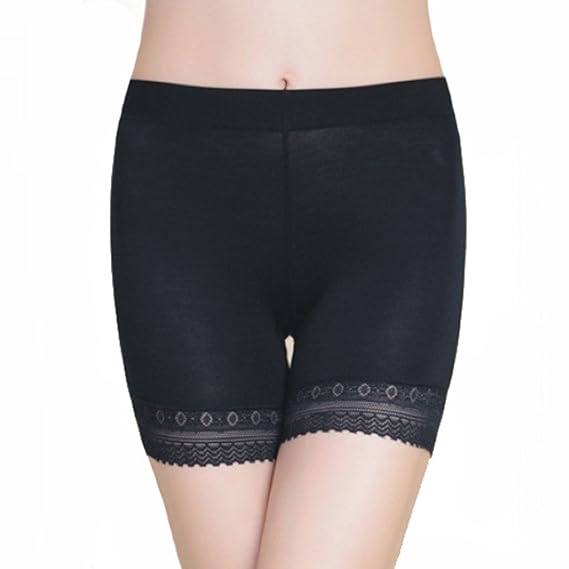 Damen Unterwäsche Slip Unterhosen Sicherheits Shorts Unterwäsche Kurz Leggings Panties Softe Spitze Hipster Pantys