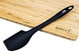 Lurch Germany Black Tool Silicone Pastry Scraper (12.2 Inches)