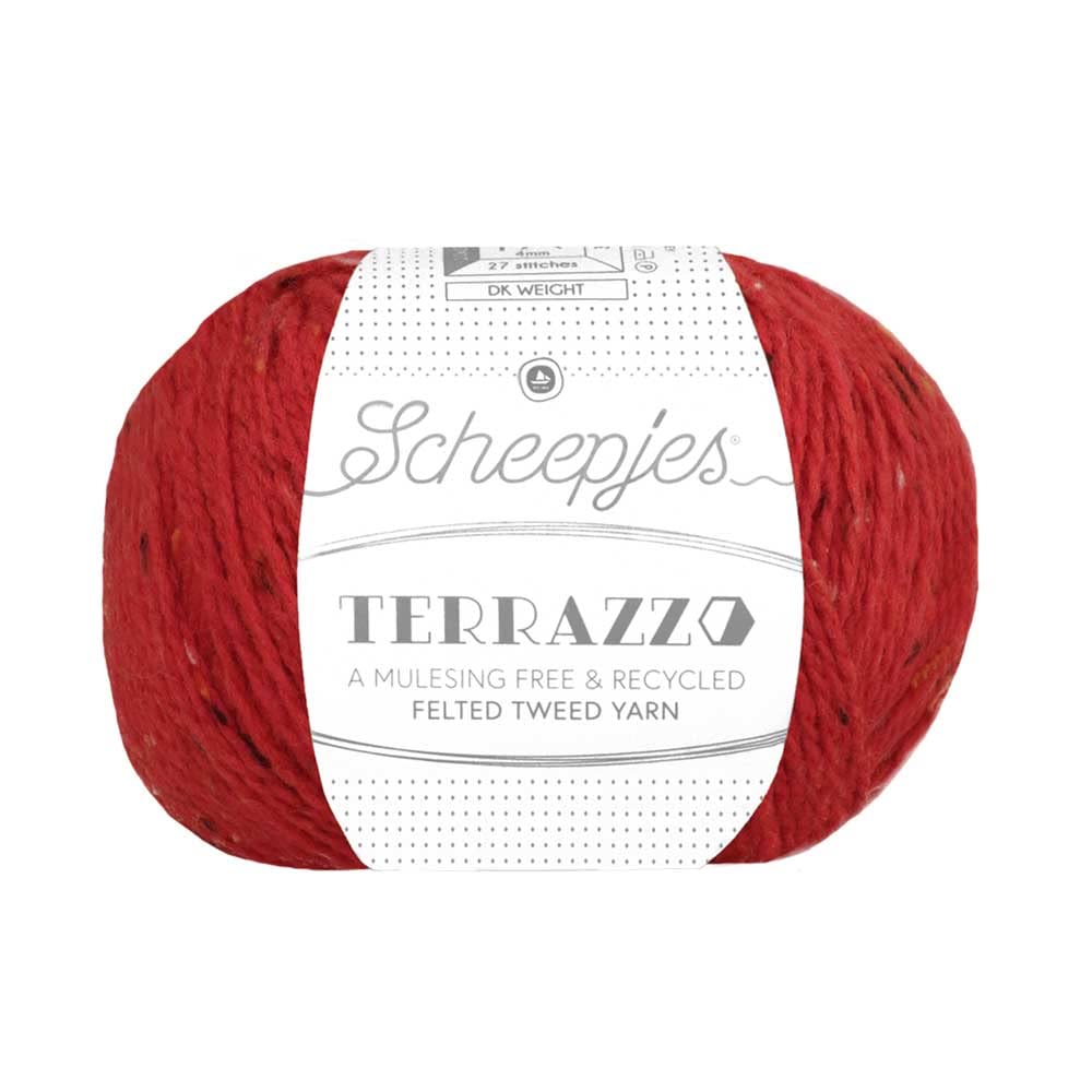 Scheepjes - Scheepjes Terrazzo 718 Scarlatto Yarn - 1x50g