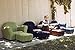 Keet Roundy Child Size Chair with Microsuede Ottoman, Lavender, Ages 2-5 years