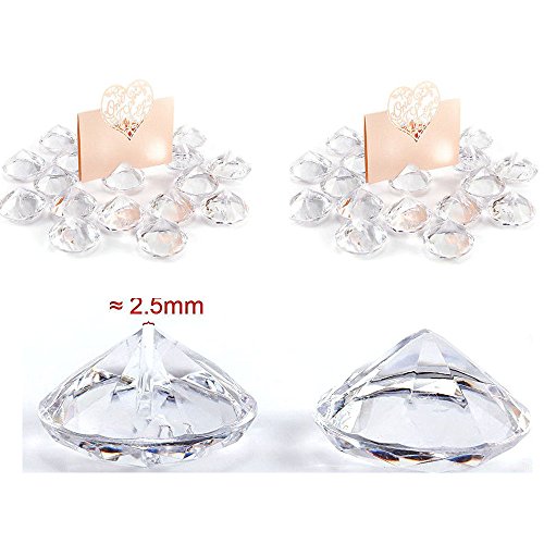 Hohiya table place card holder centerpieces party wedding (clear,…